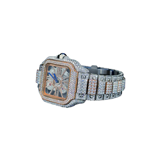 Cartie Rose Gold Two Tone Skeleton