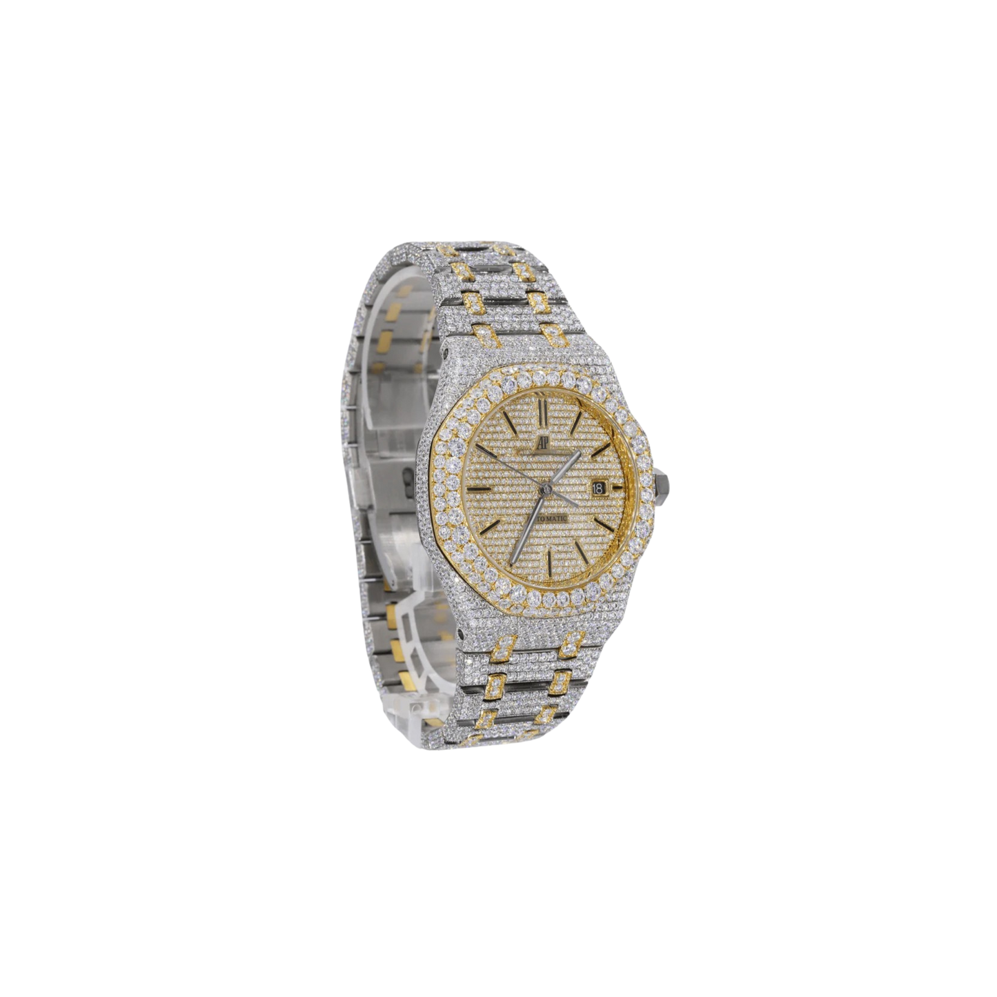Two Tone VVS Moissanite AP