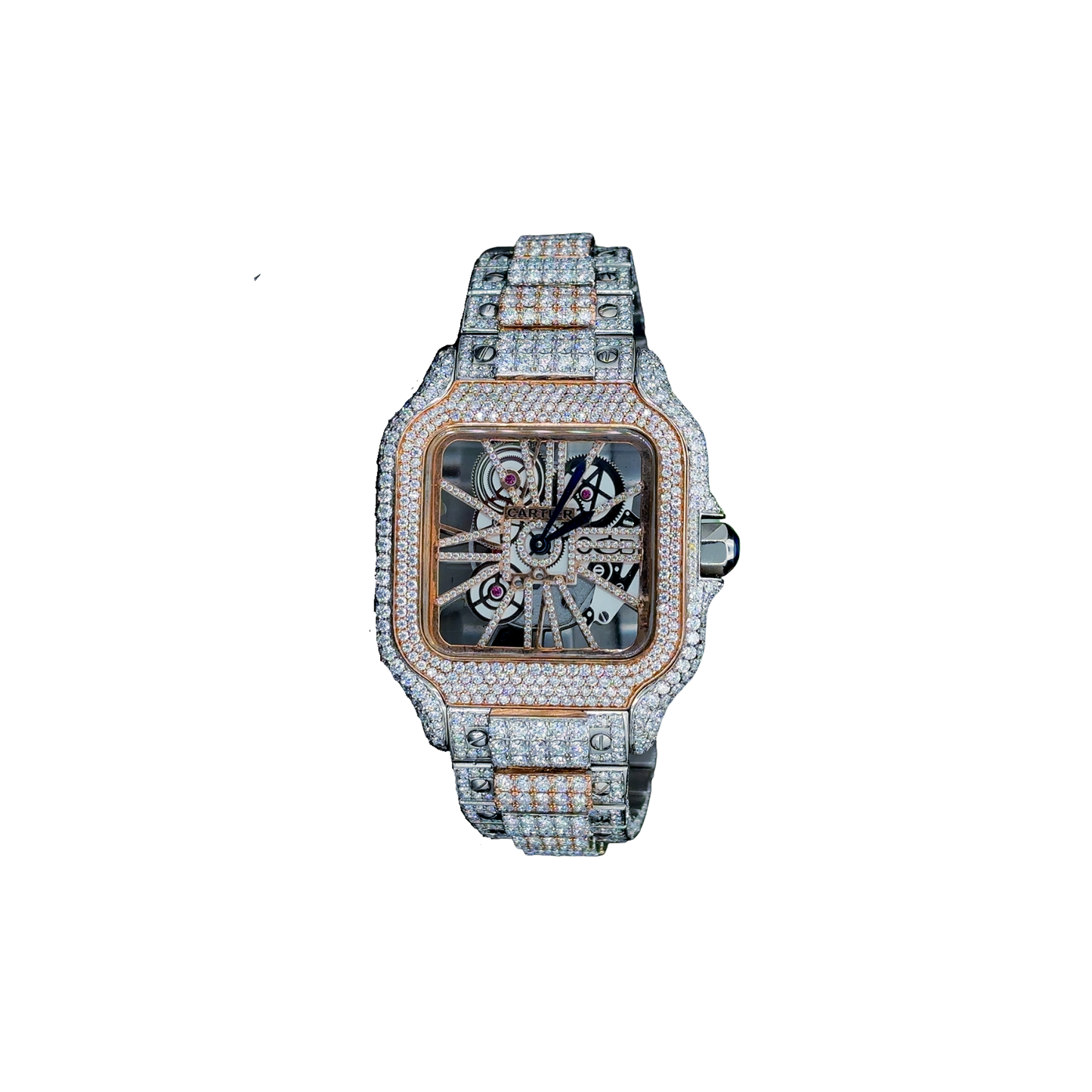Cartie Rose Gold Two Tone Skeleton
